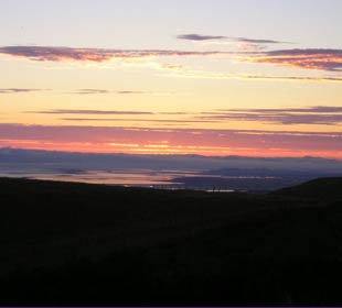 Sunset over the Bay